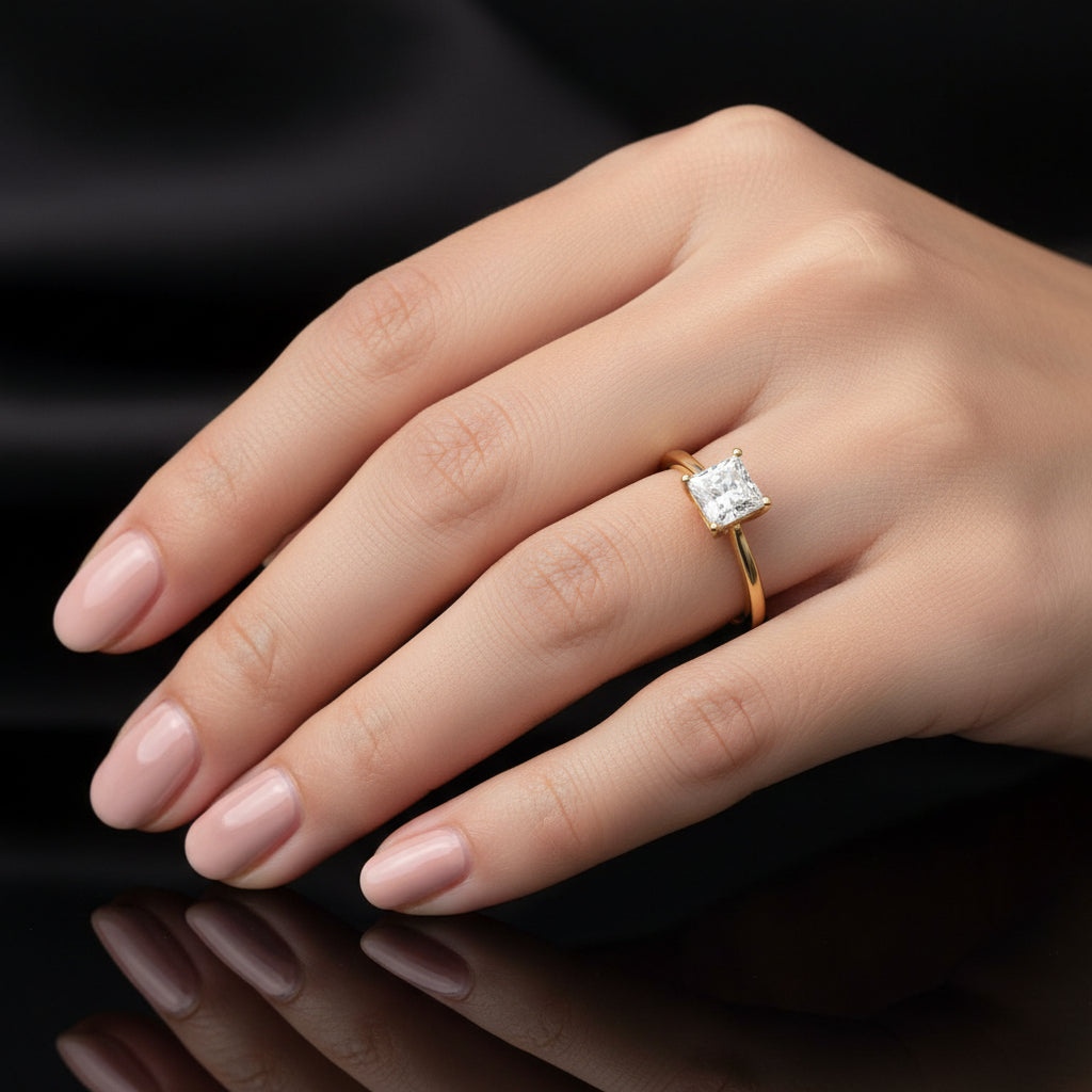 10k Princess Ring