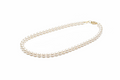 Akoya AA+ grade necklace with 14k clasp, lobster clasp