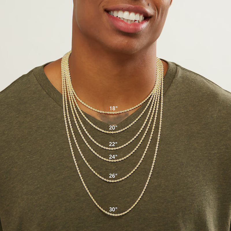 Sterling Silver rope Chain 4
