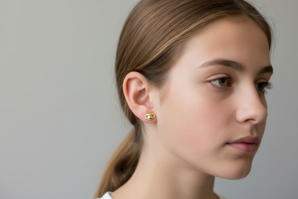 10K Mask Earrings