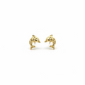 10K Dolphin earrings