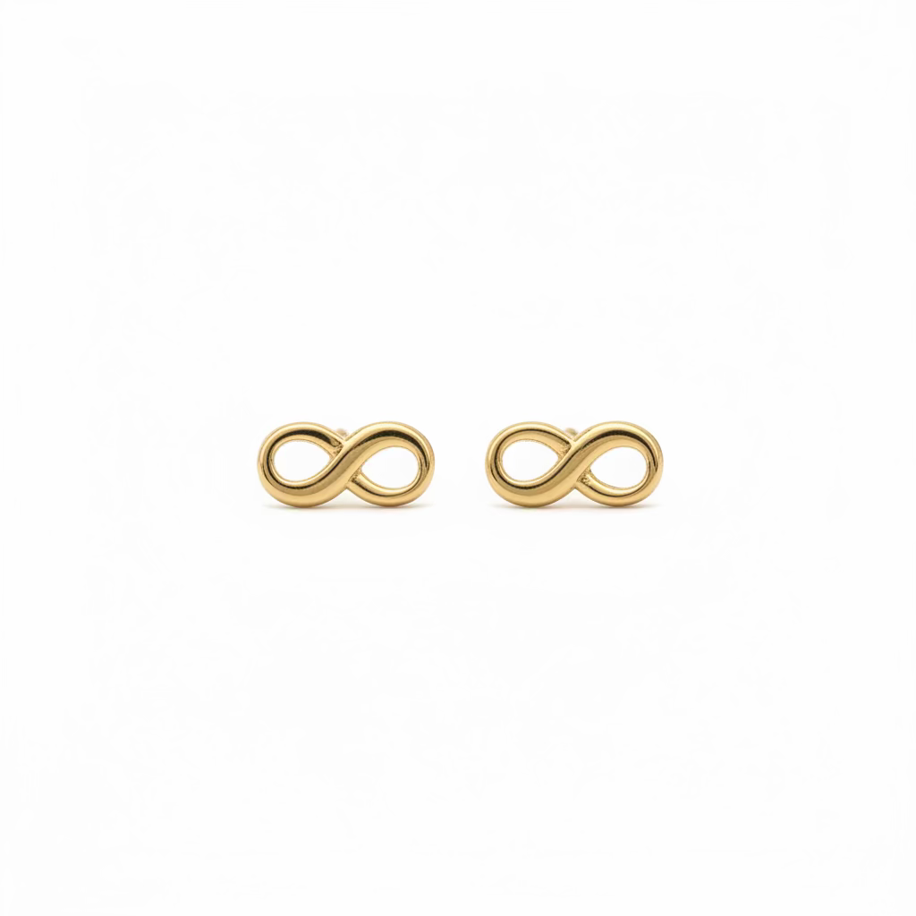 10k Infinity earrings