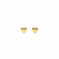 10K Heart Earrings