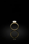 14k Round Lab Diamond Ring