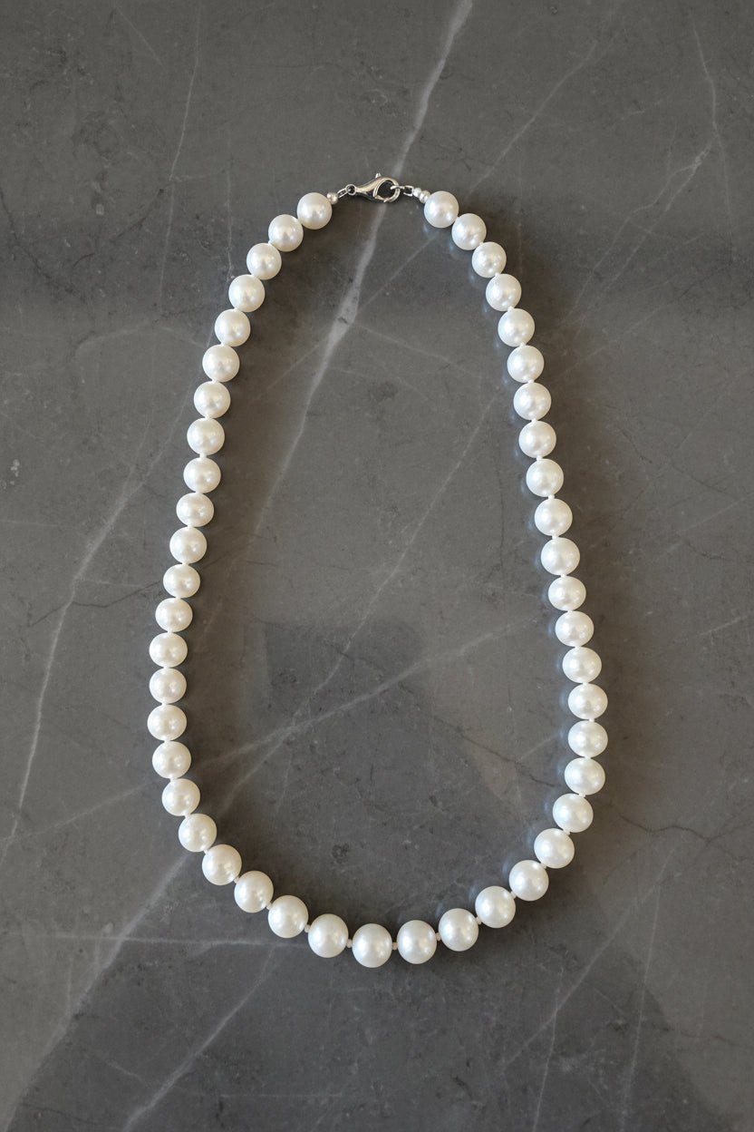 AA Potato Shape Freshwater Pearl Necklace