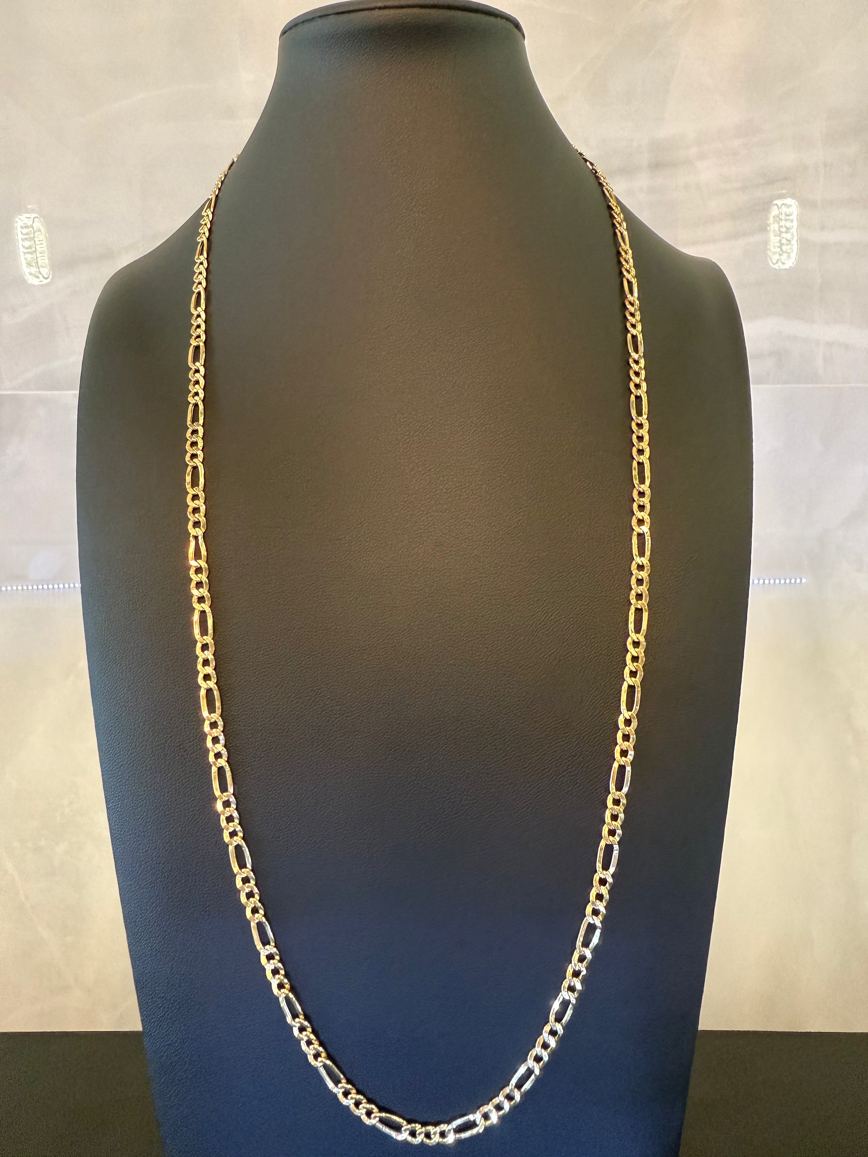 18k Figaro Chain