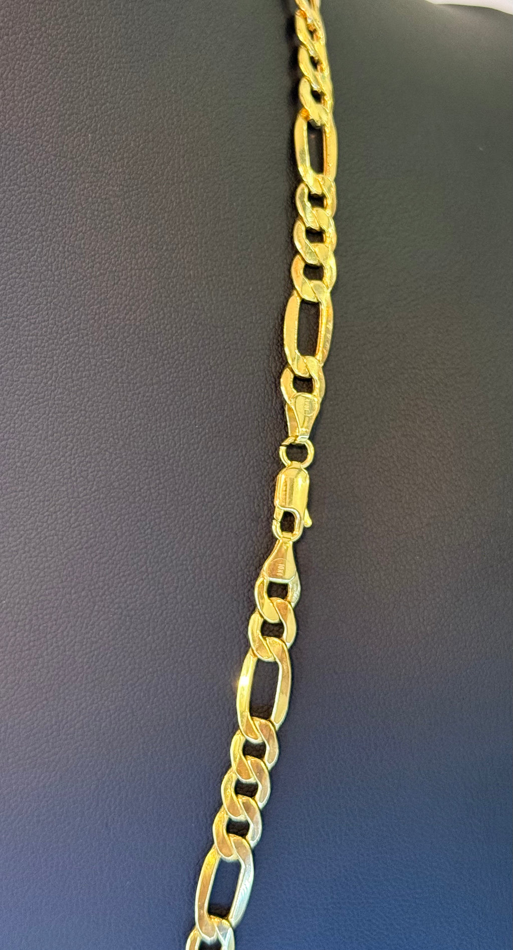 10K Figaro Chain Hollow