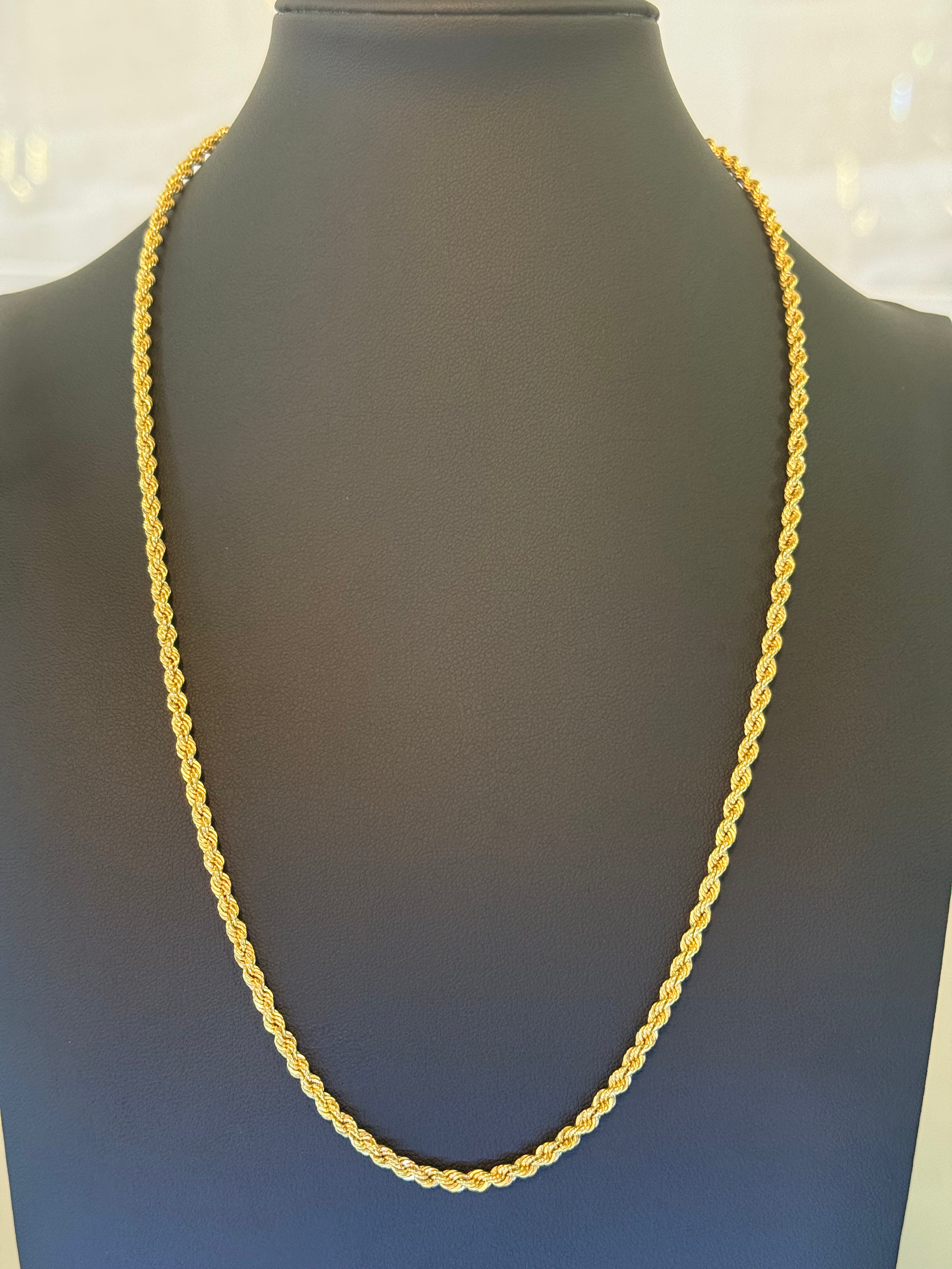 14K Rope Chain