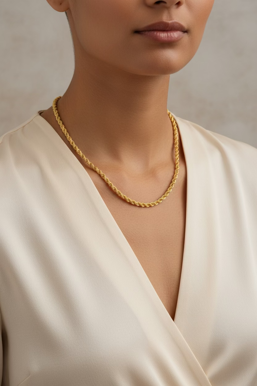 14K Rope Chain