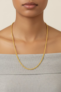 14K Rope Chain Hollow
