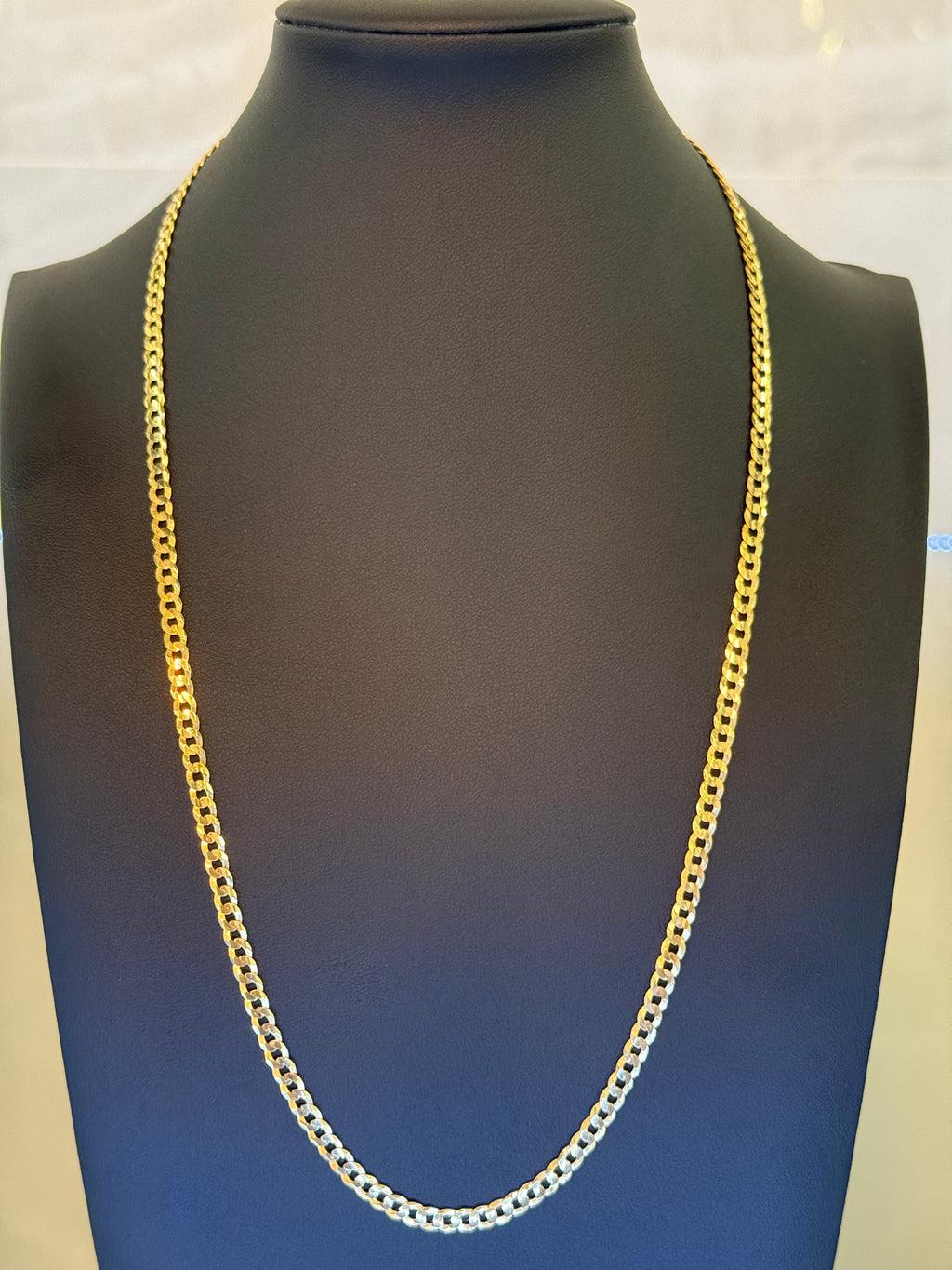 10K Solid Curb Link Chain