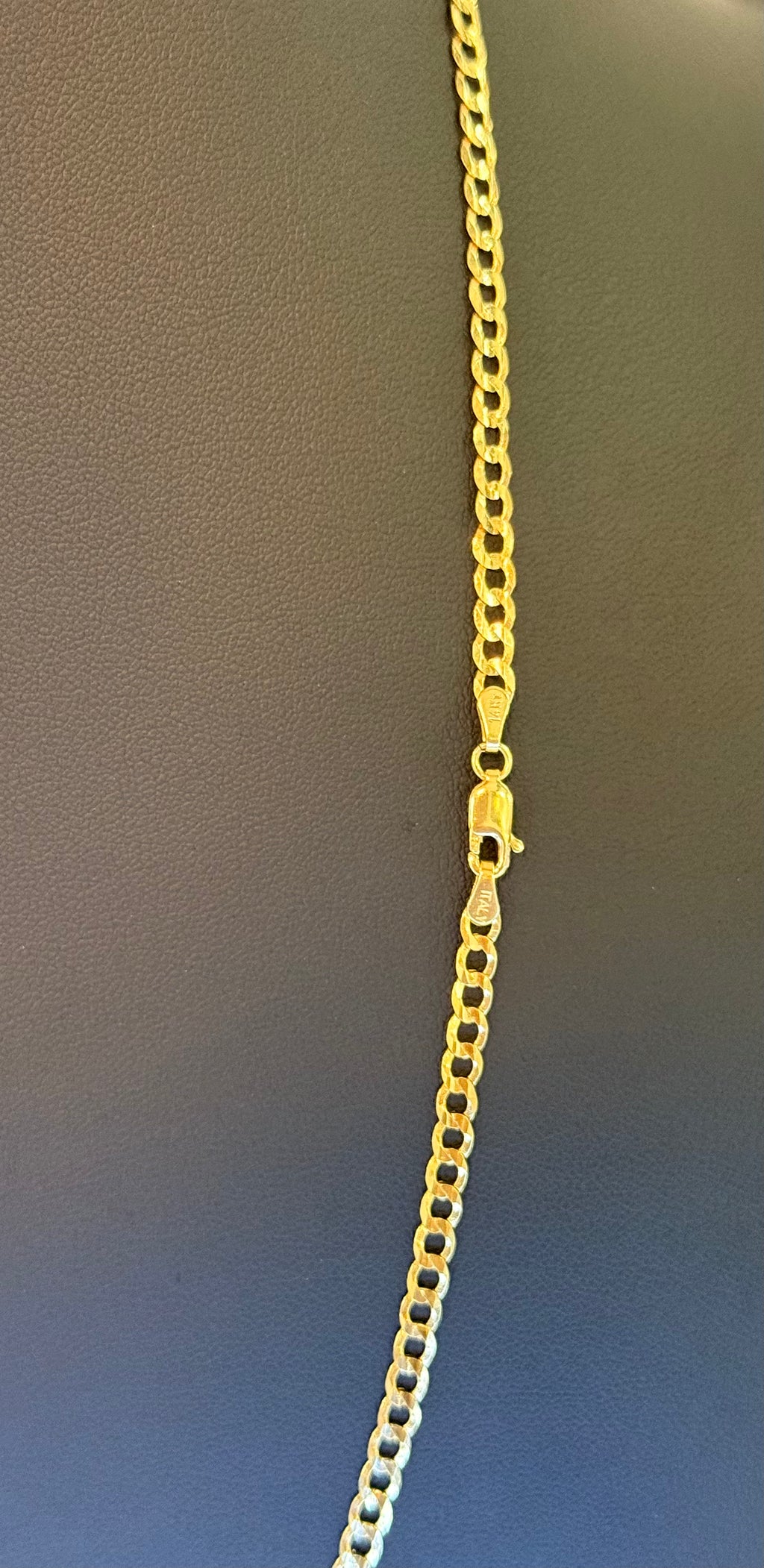 14K Solid Curb Chain