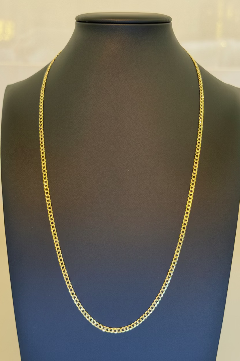 14K Curb Chain Link Solid