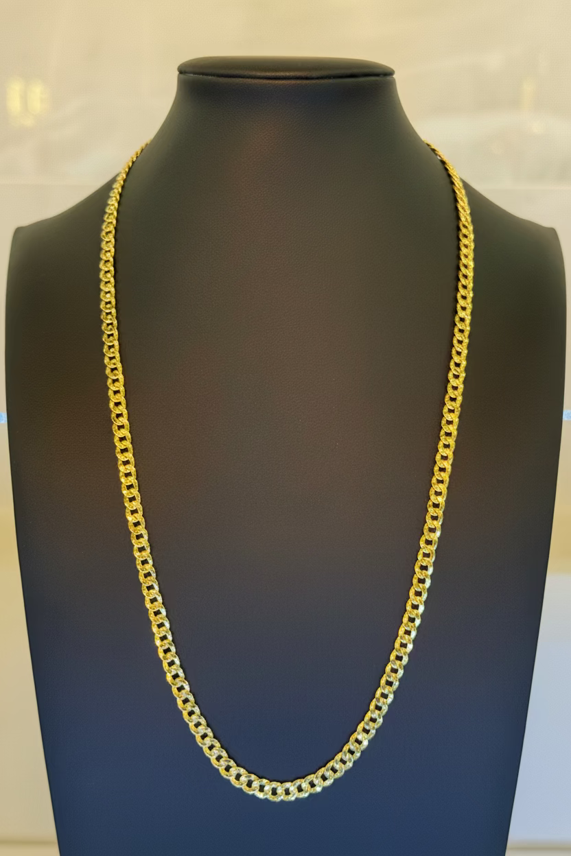 14K Curb Chain Link