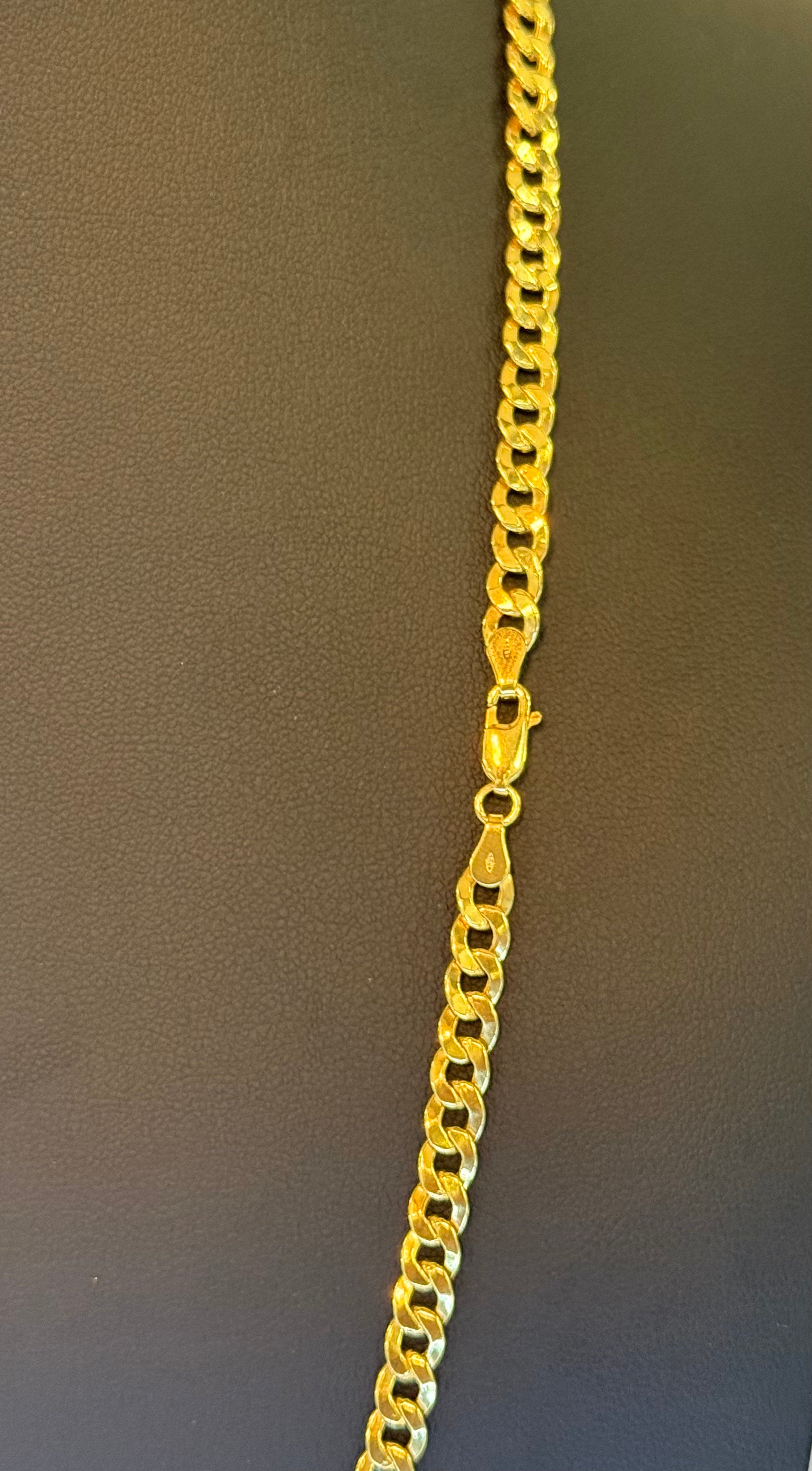 14K Curb Chain Link