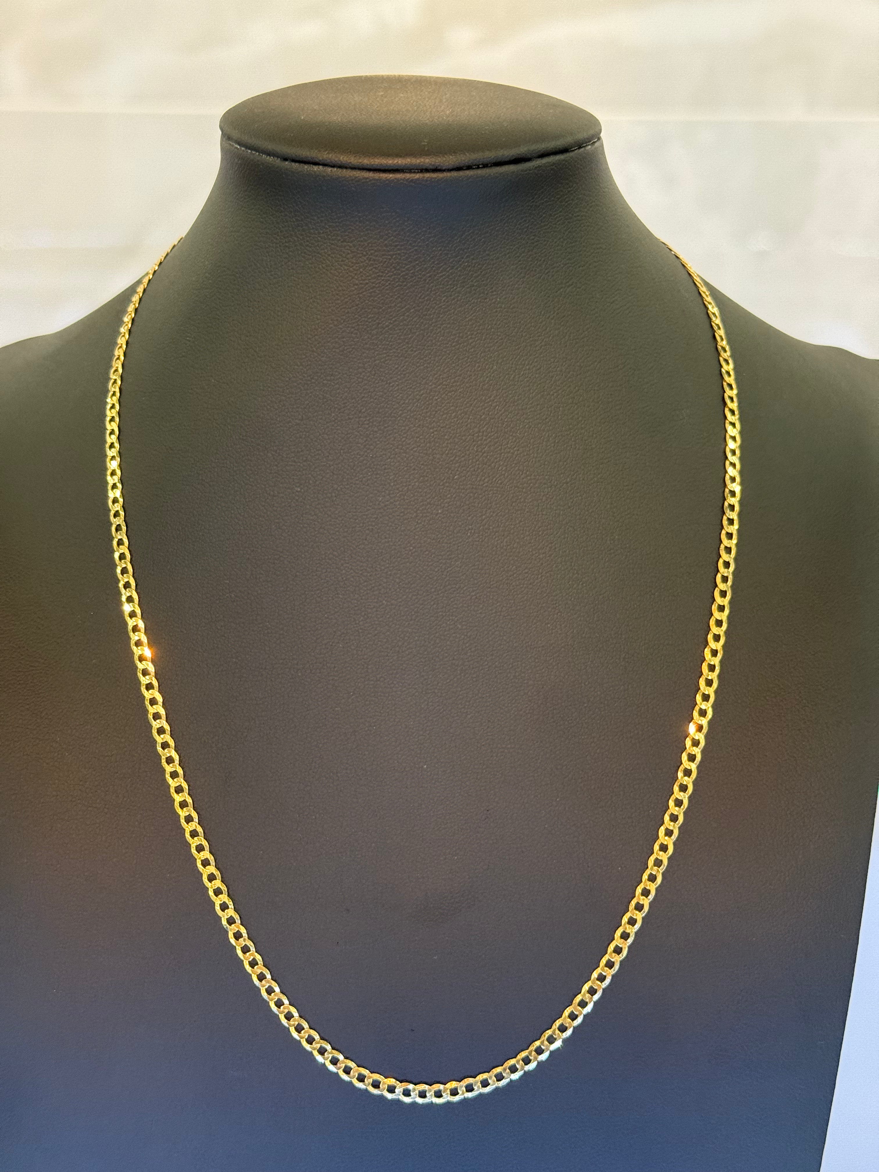 10K Curb Chain Link YG
