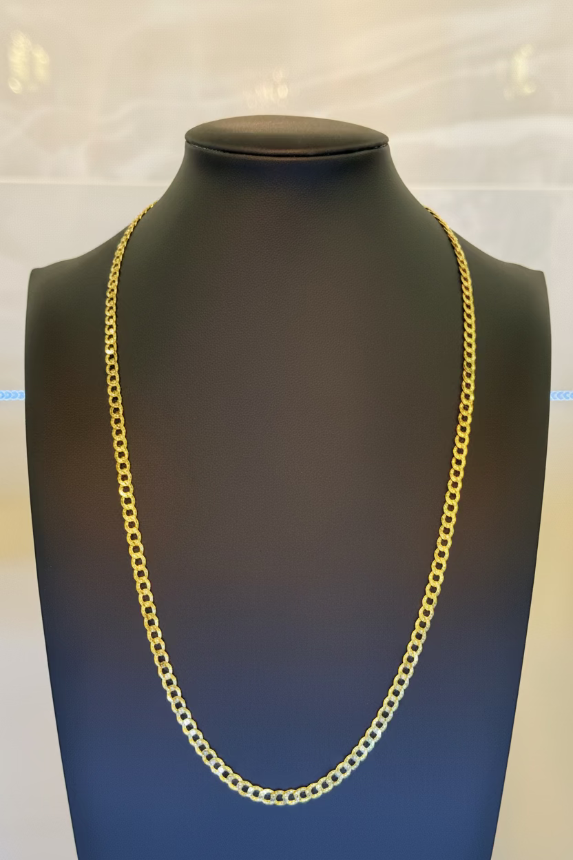 10K Curb Chain Link Solid