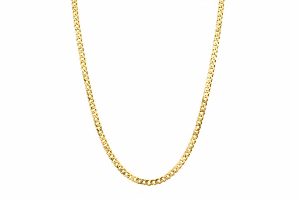 10K Curb Chain YG Link