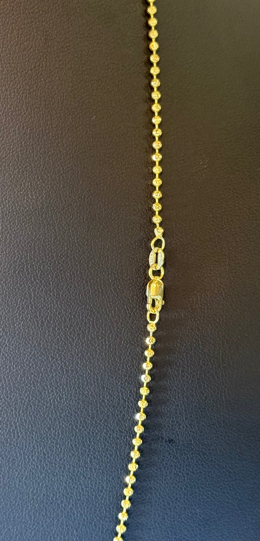 14K Ball Chain Link Solid