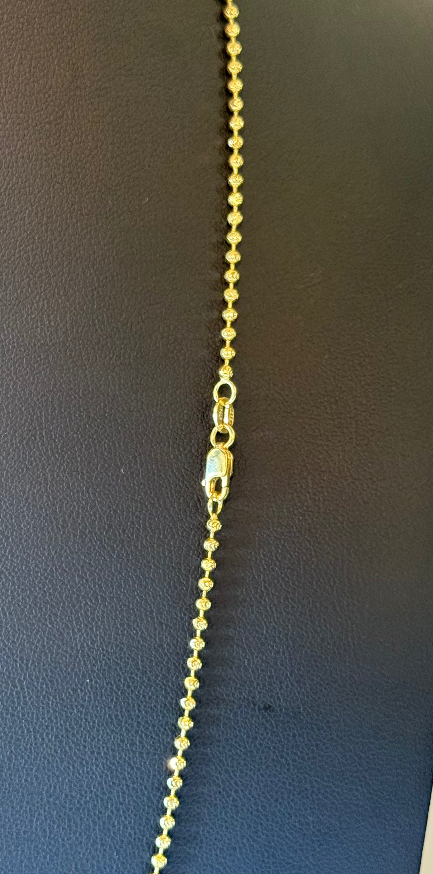 14K Ball Chain Link