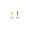 14K Southsea AAA pearl earrings