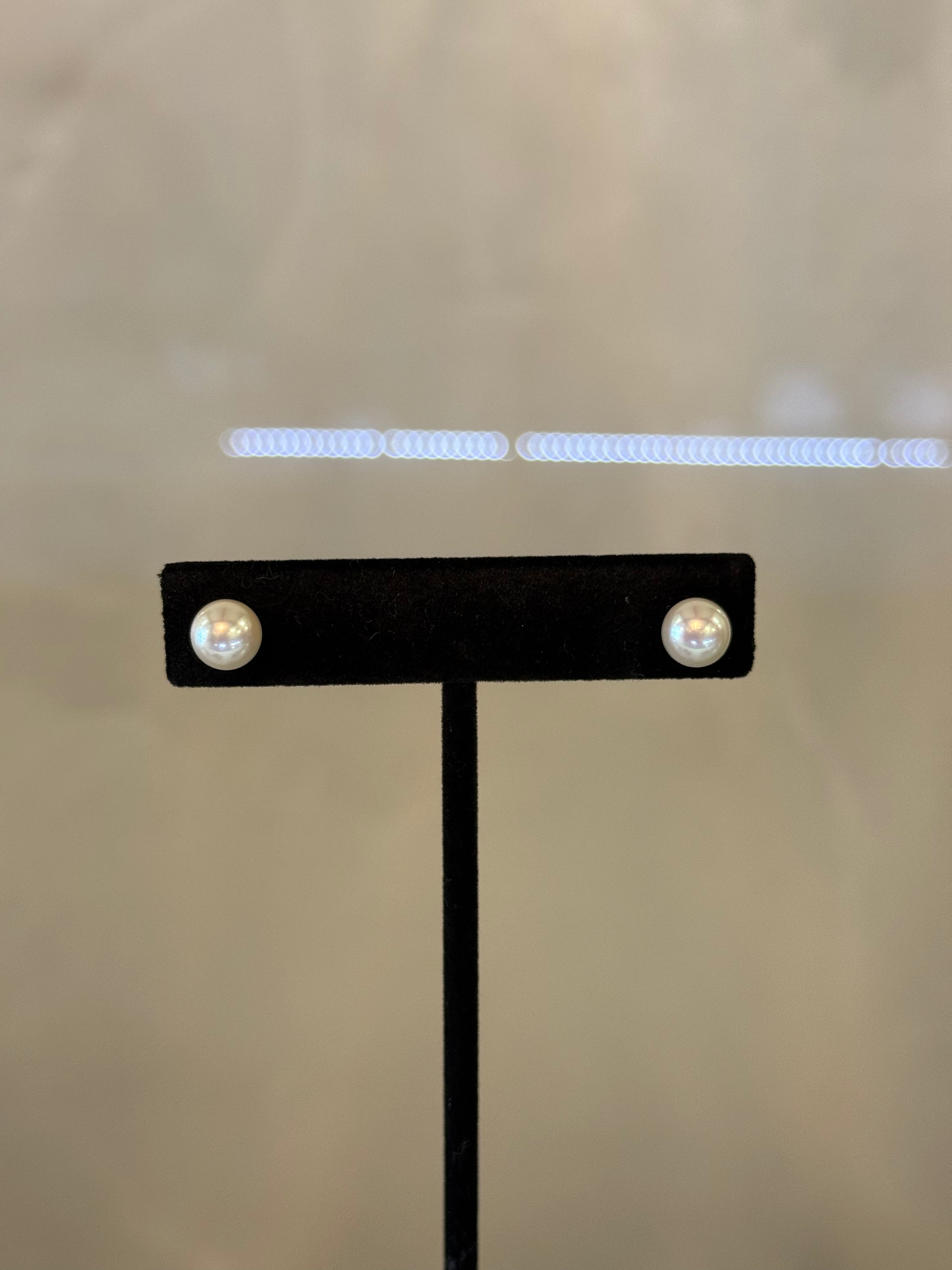 14K Akoya AAA pearl earrings