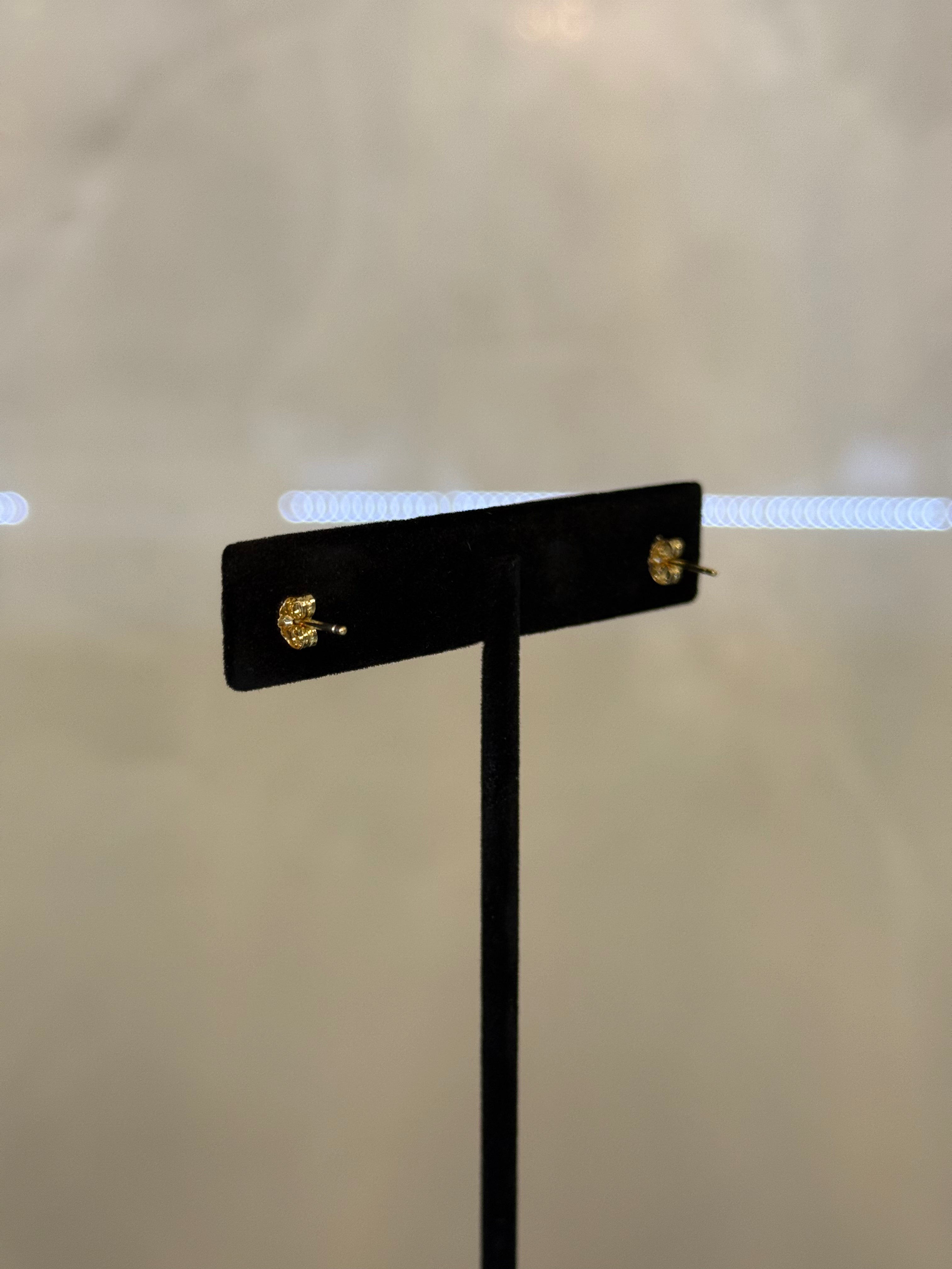 14K Tahiti AAA pearl earrings