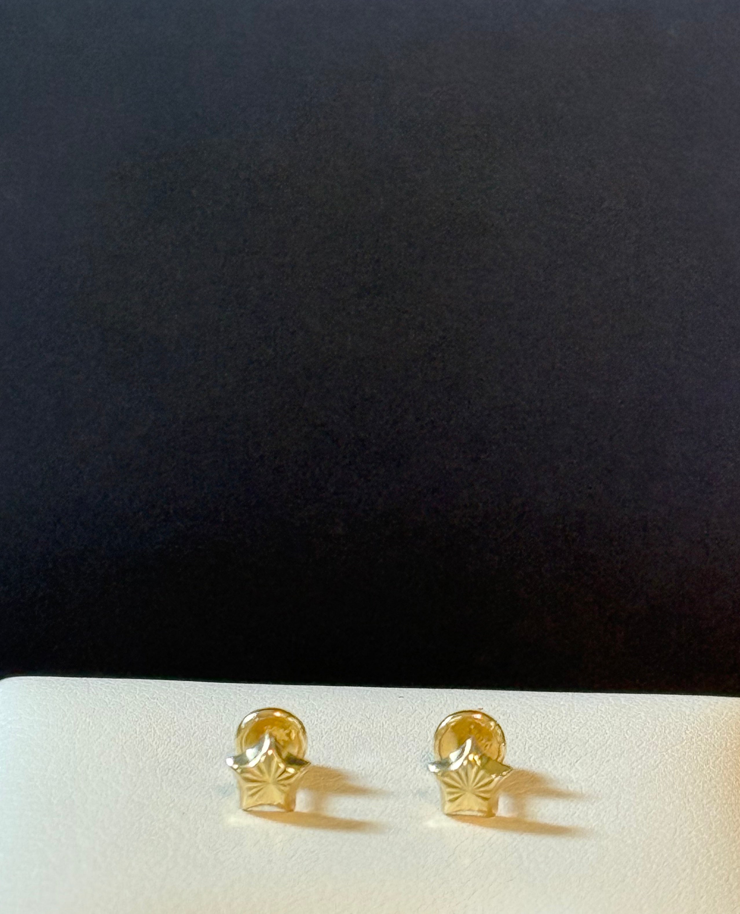 10K Star Earrings