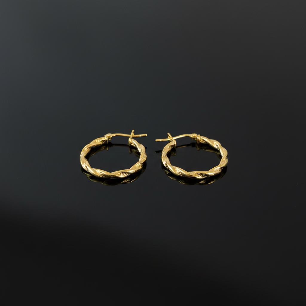 14K Hoop earrings