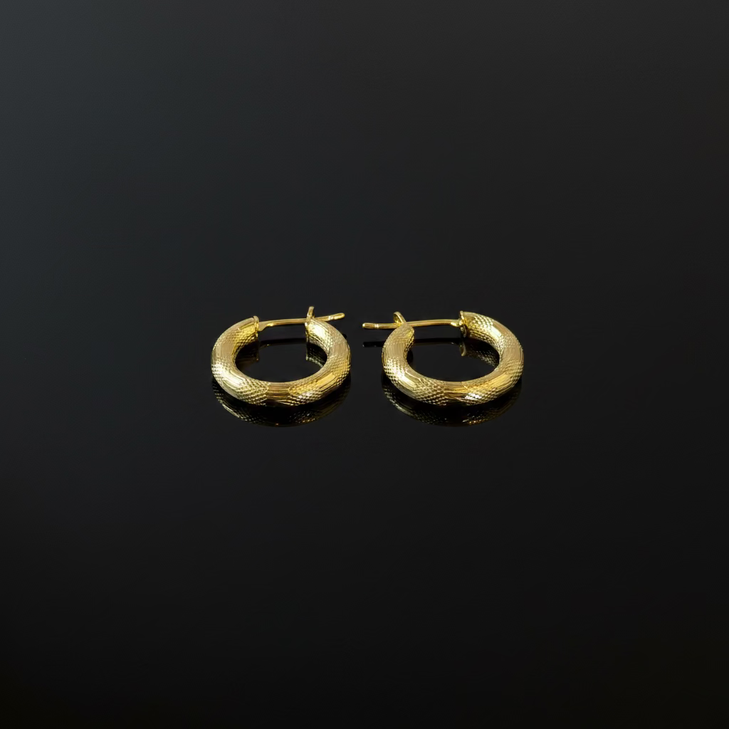 14K Hoop Earrings