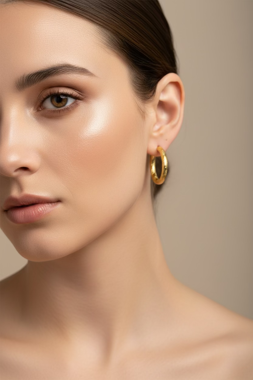 14K Hoop Earrings