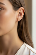 10K small Snake Earrings