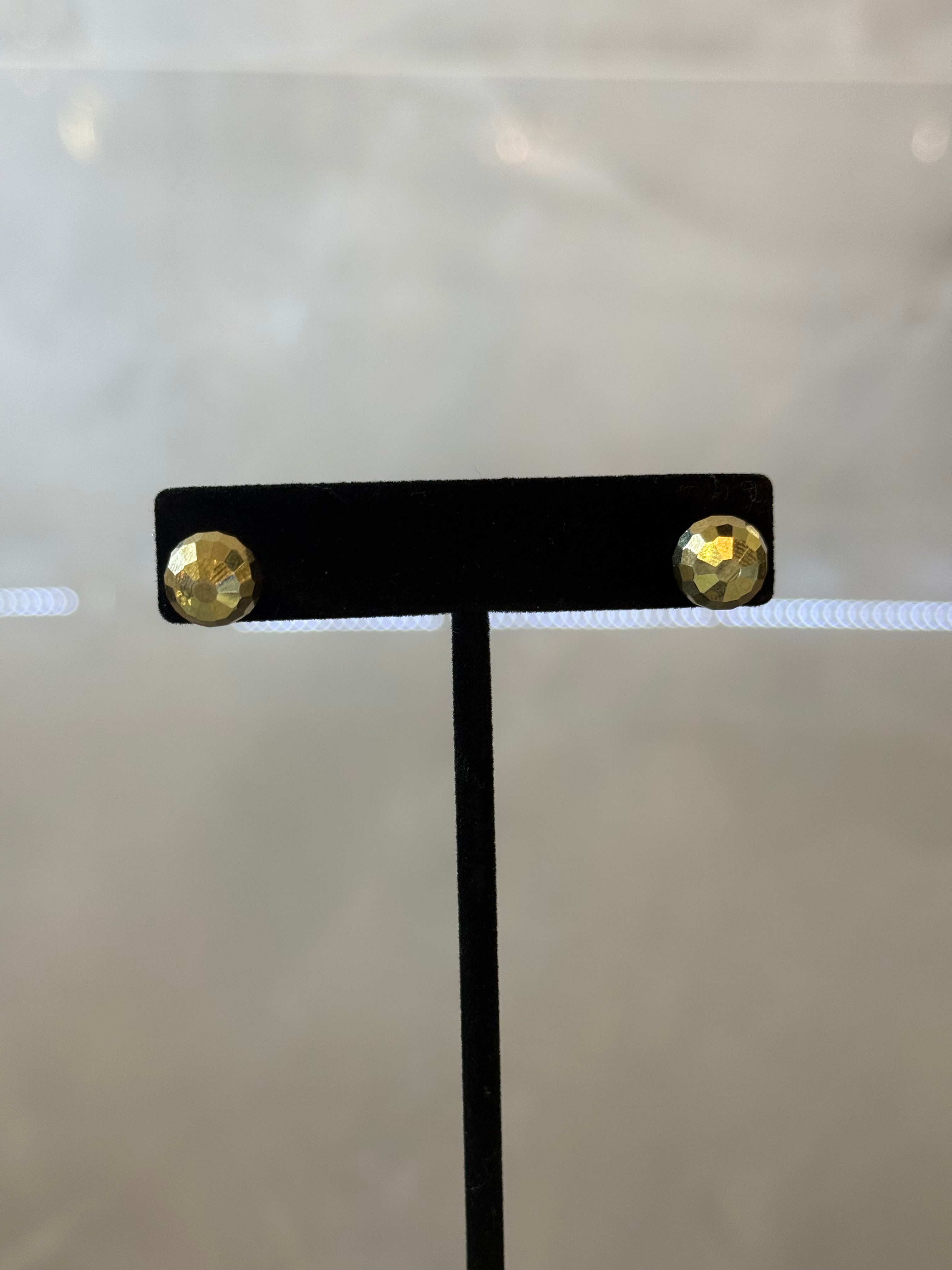 10K Disco Ball Earrings