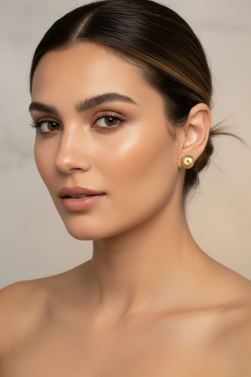 10K Ball Earrings