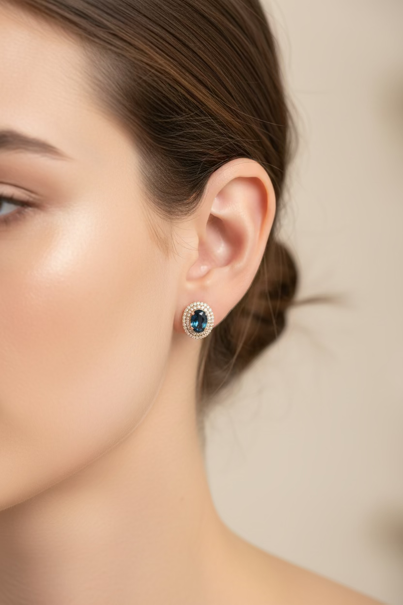 10K Rose Gold Earrings