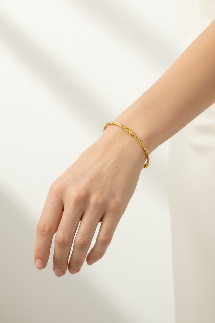 10K Band Bracelet