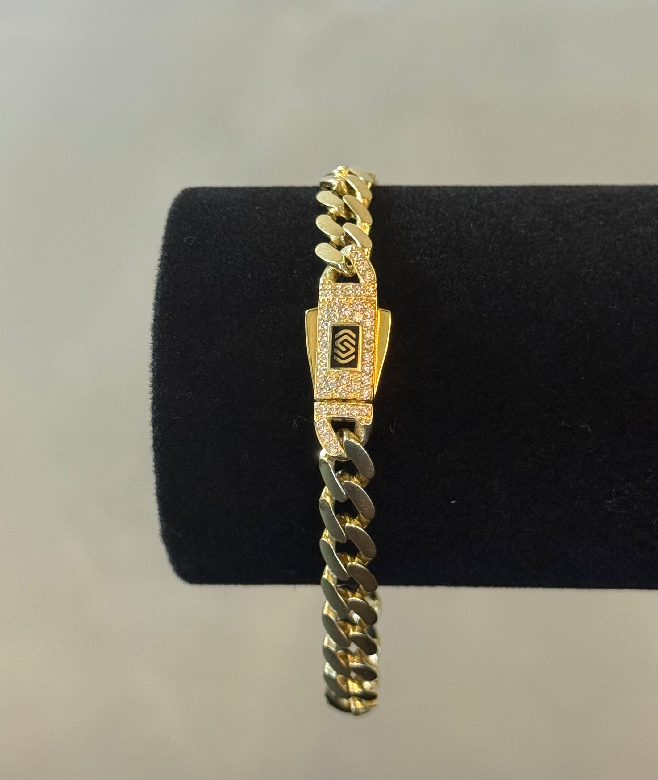 14K Monaco Bracelet