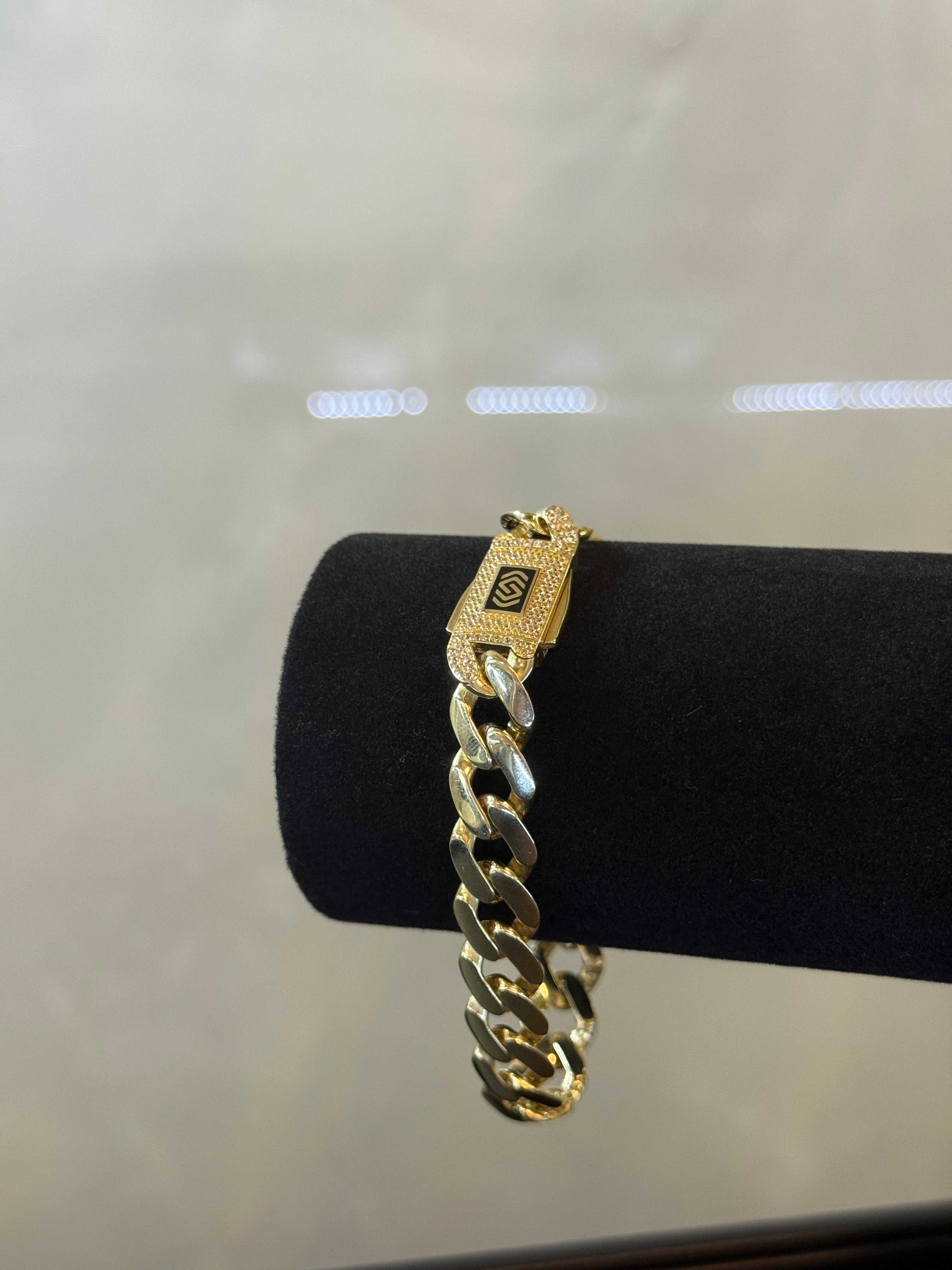 14K Monaco Bracelet