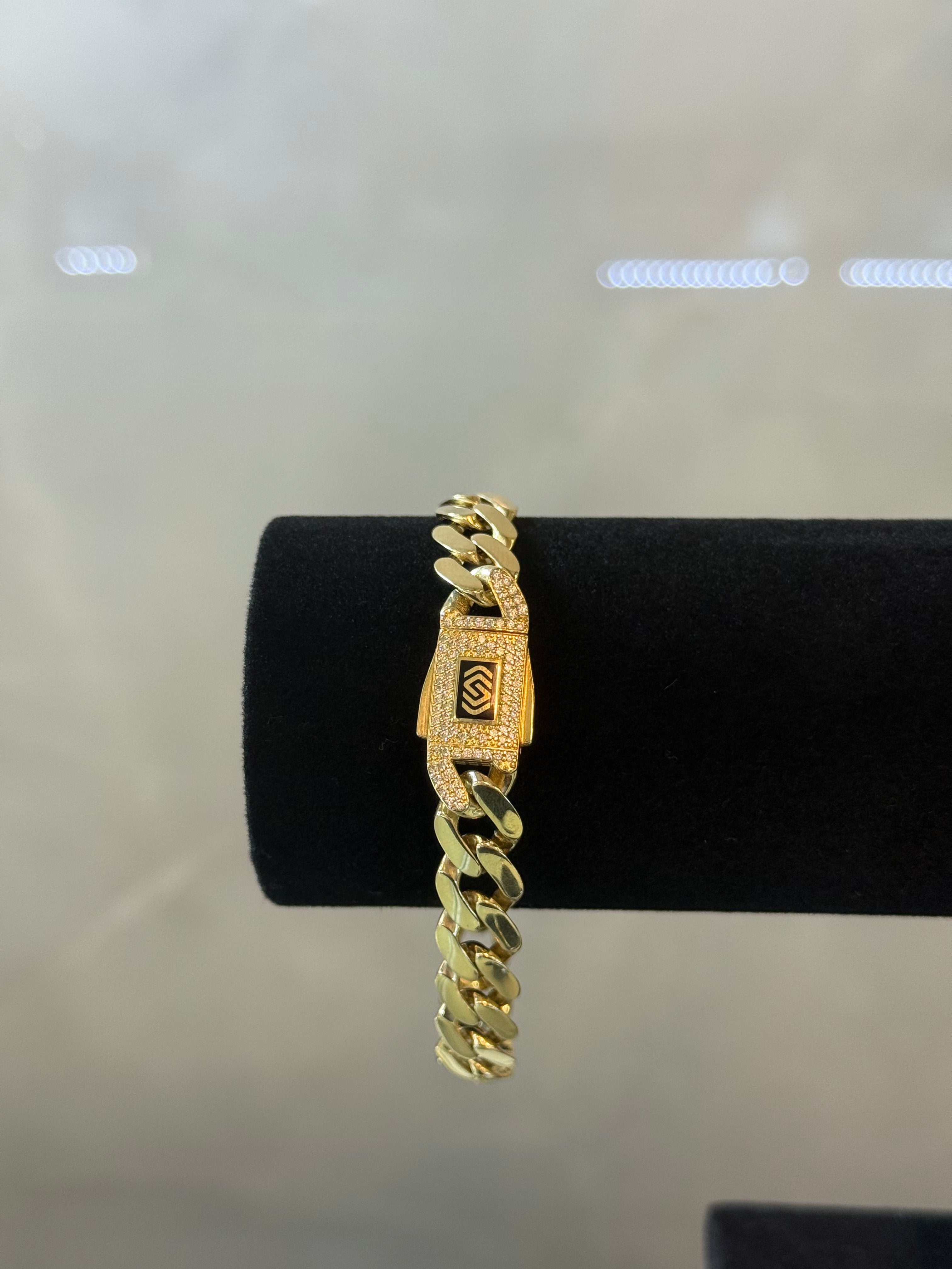 14K Monaco Bracelet