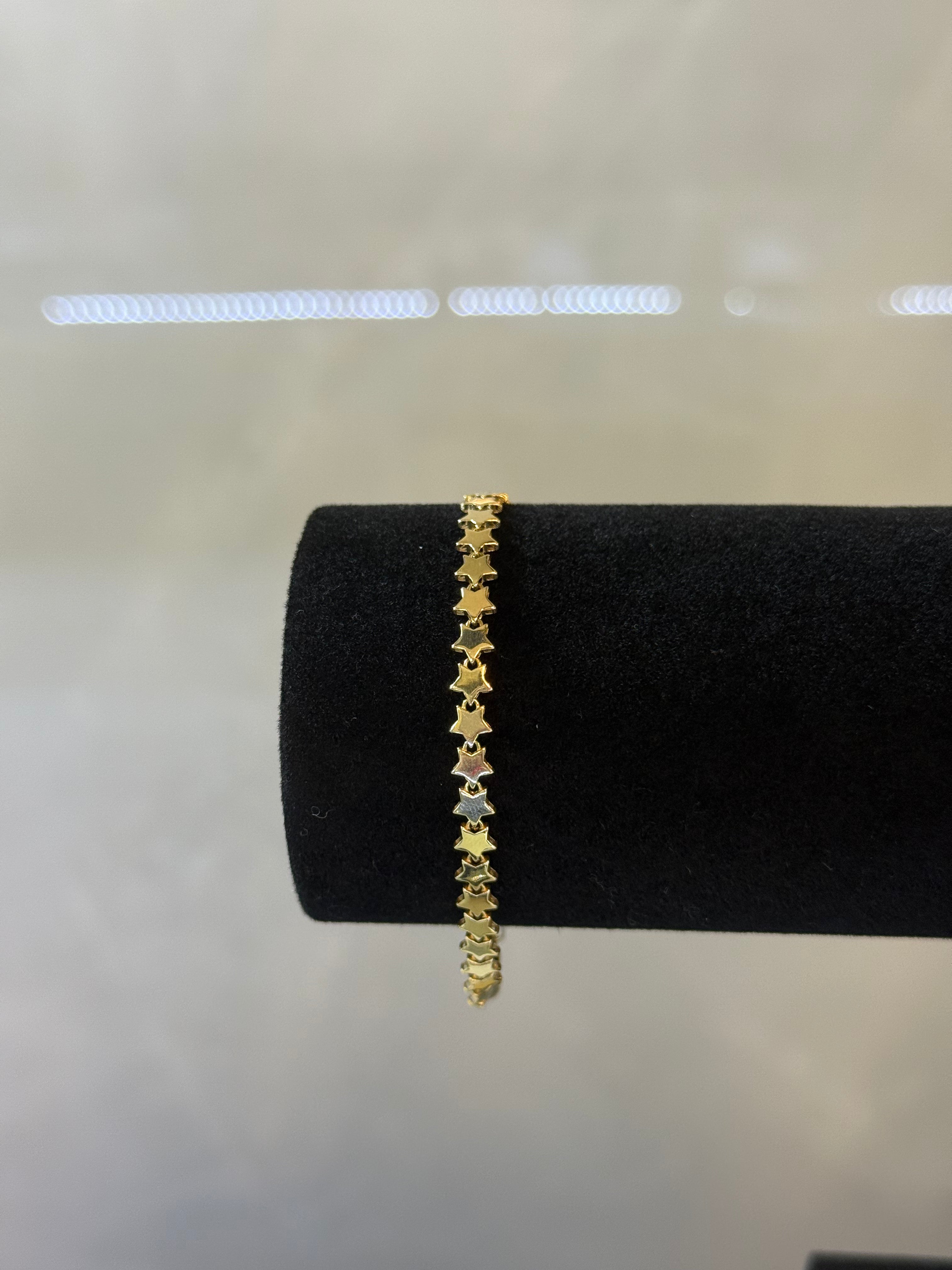 10K Women Star Bracelet