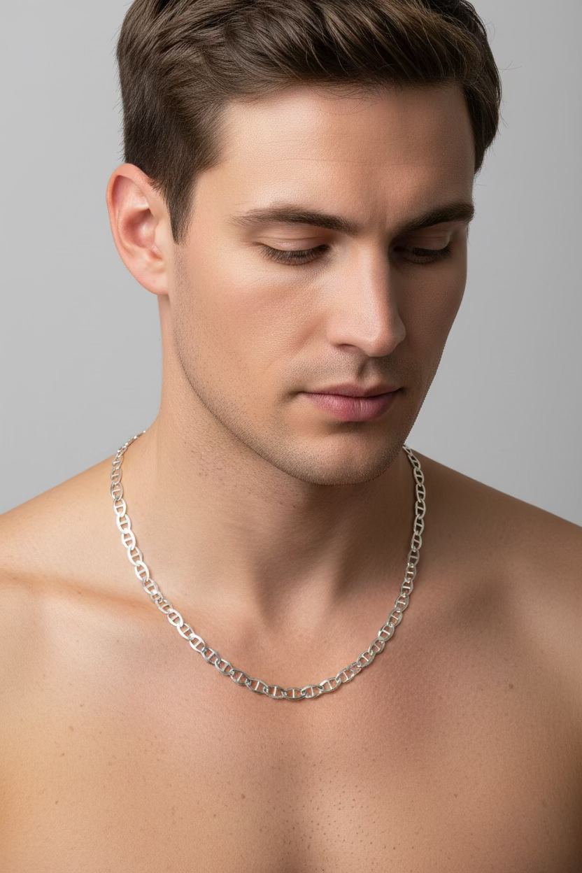 Sterling Silver Gucci Necklace