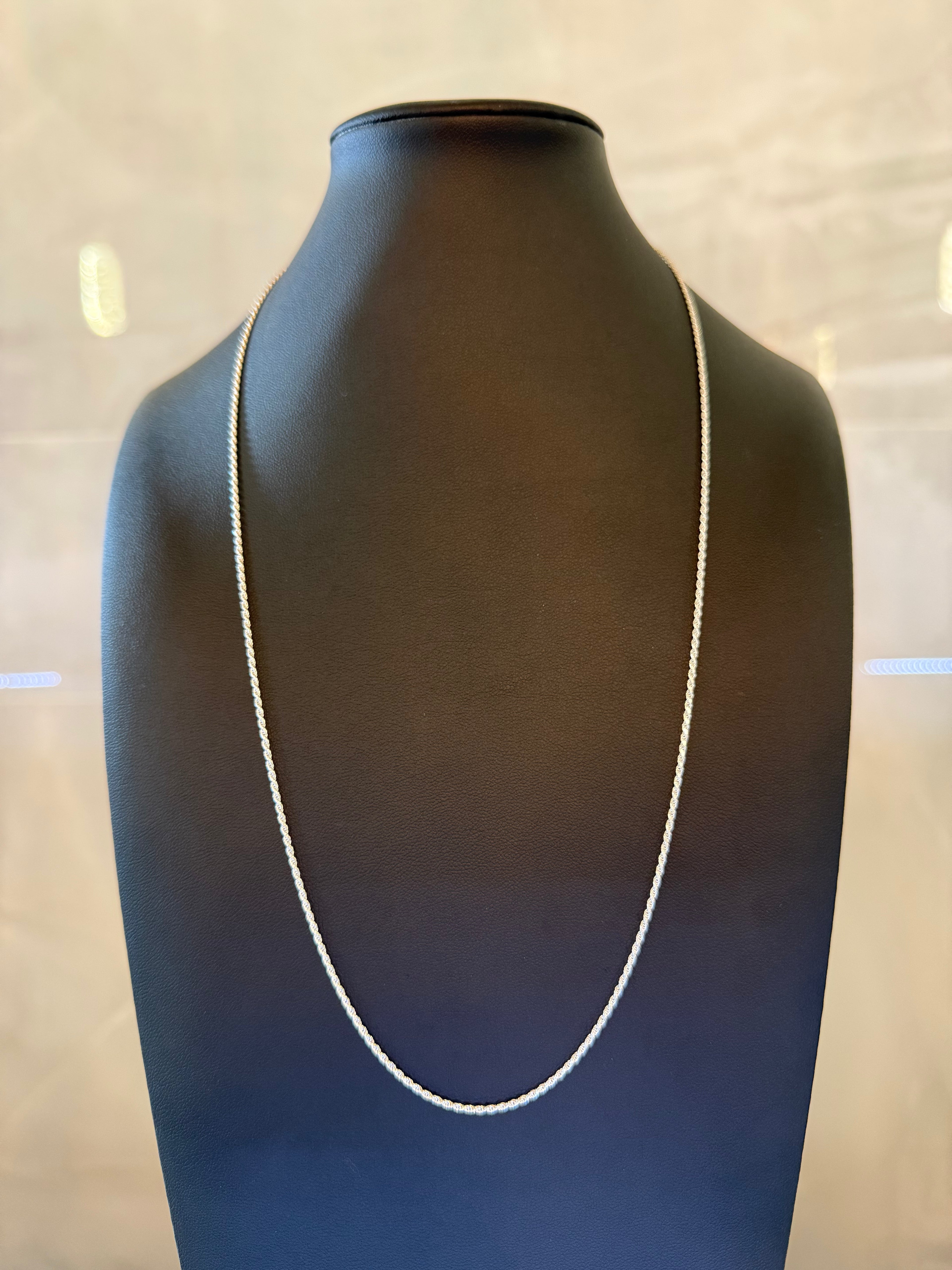 Sterling Silver Rope Chain 5