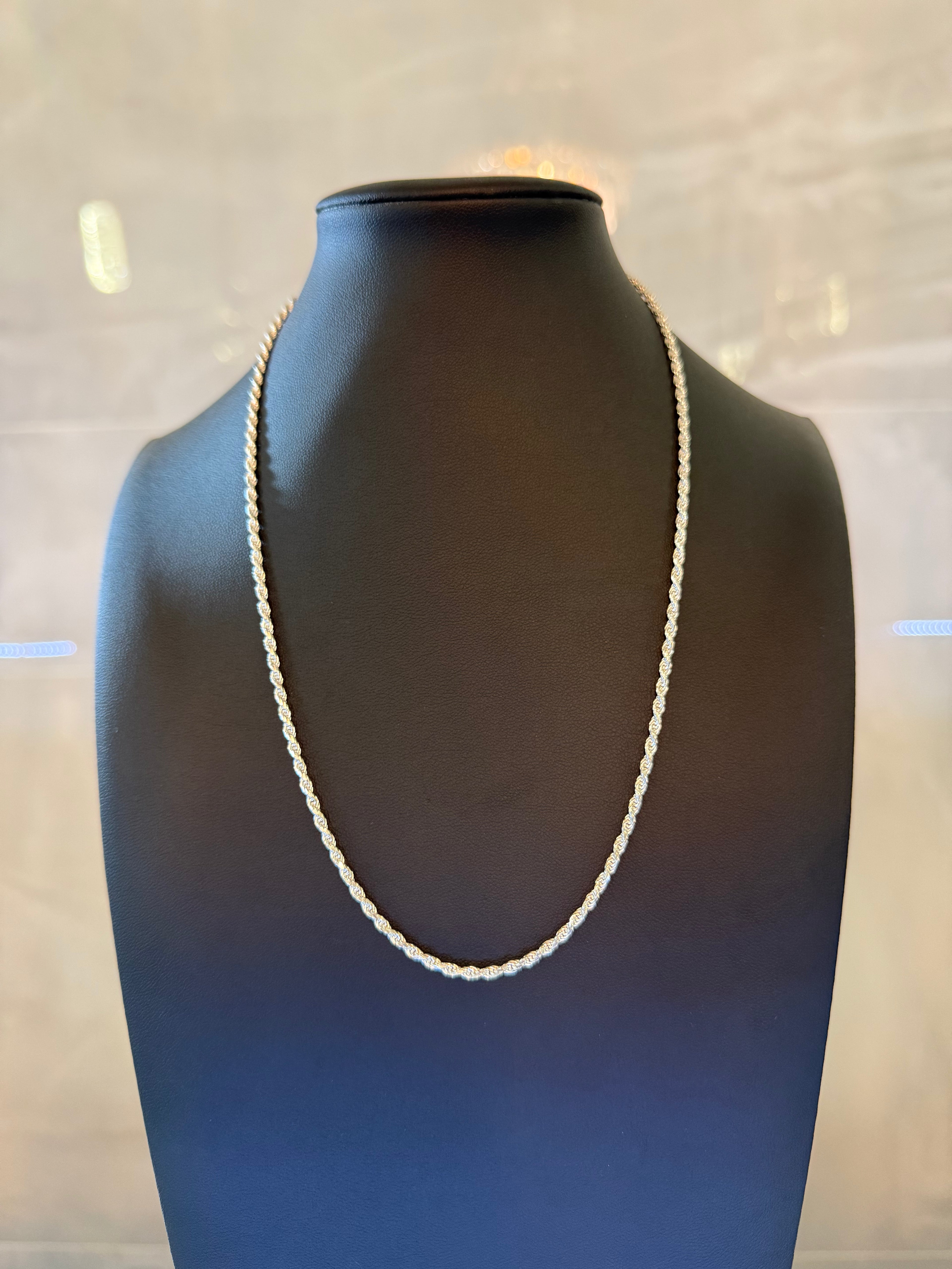 Sterling Silver rope 1