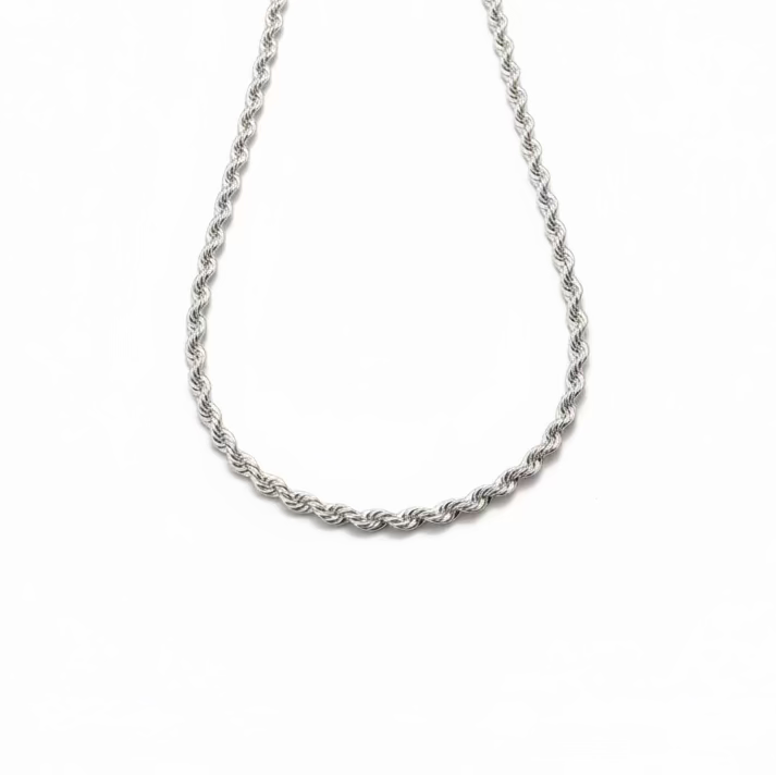 Sterling Silver rope 1