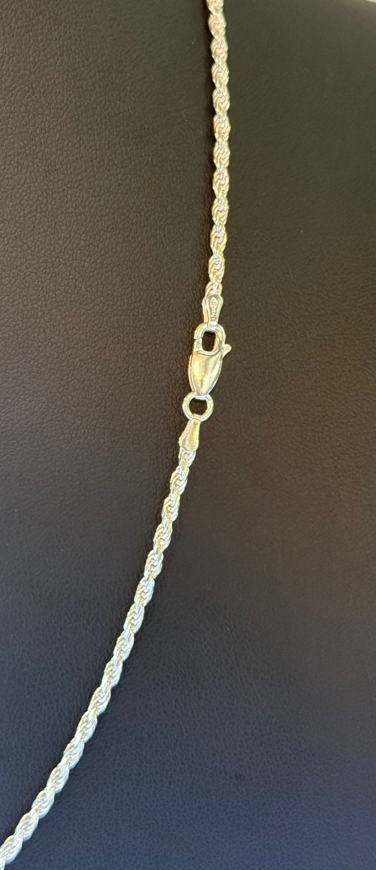 Sterling Silver rope 1