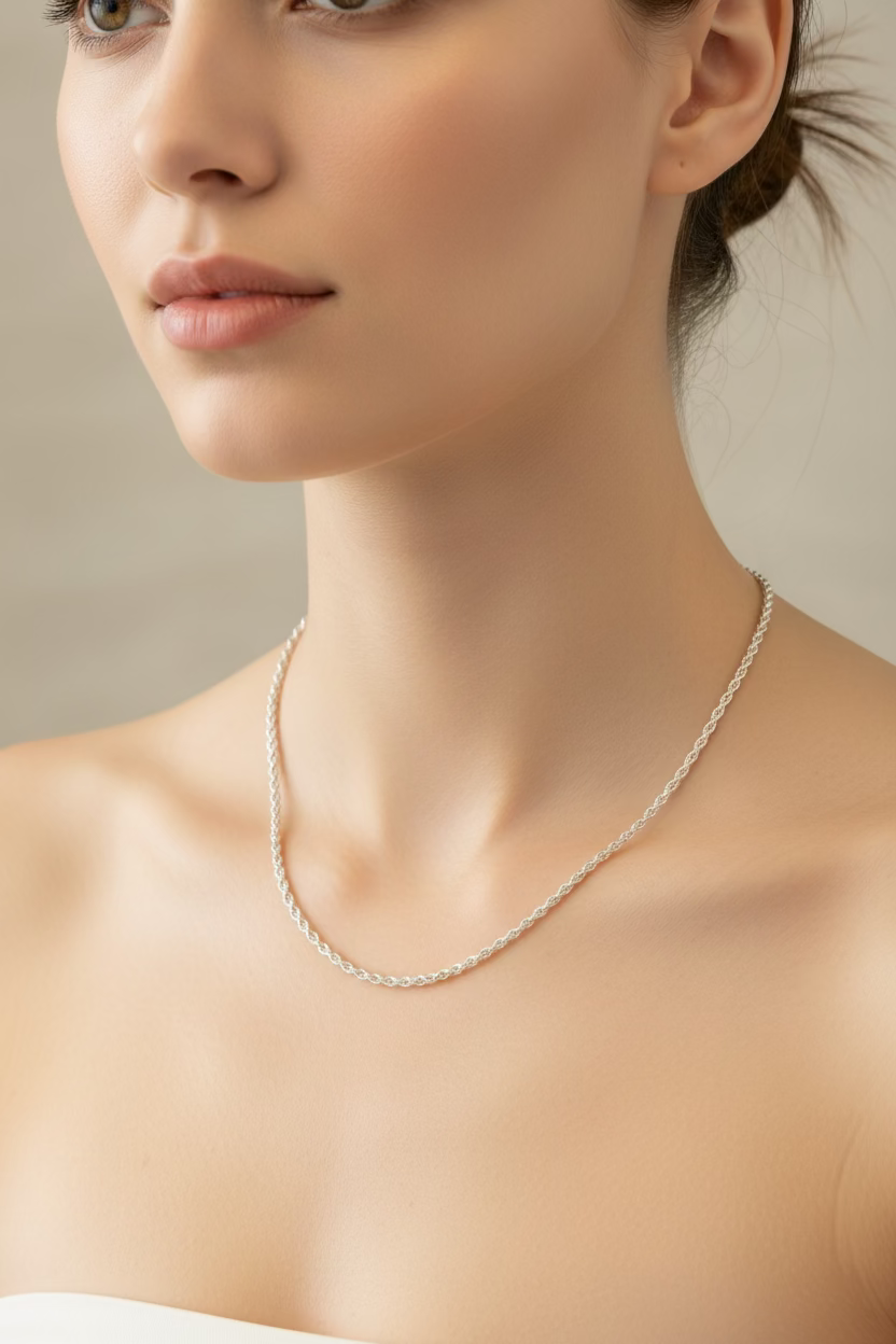 Sterling Silver Rope 2