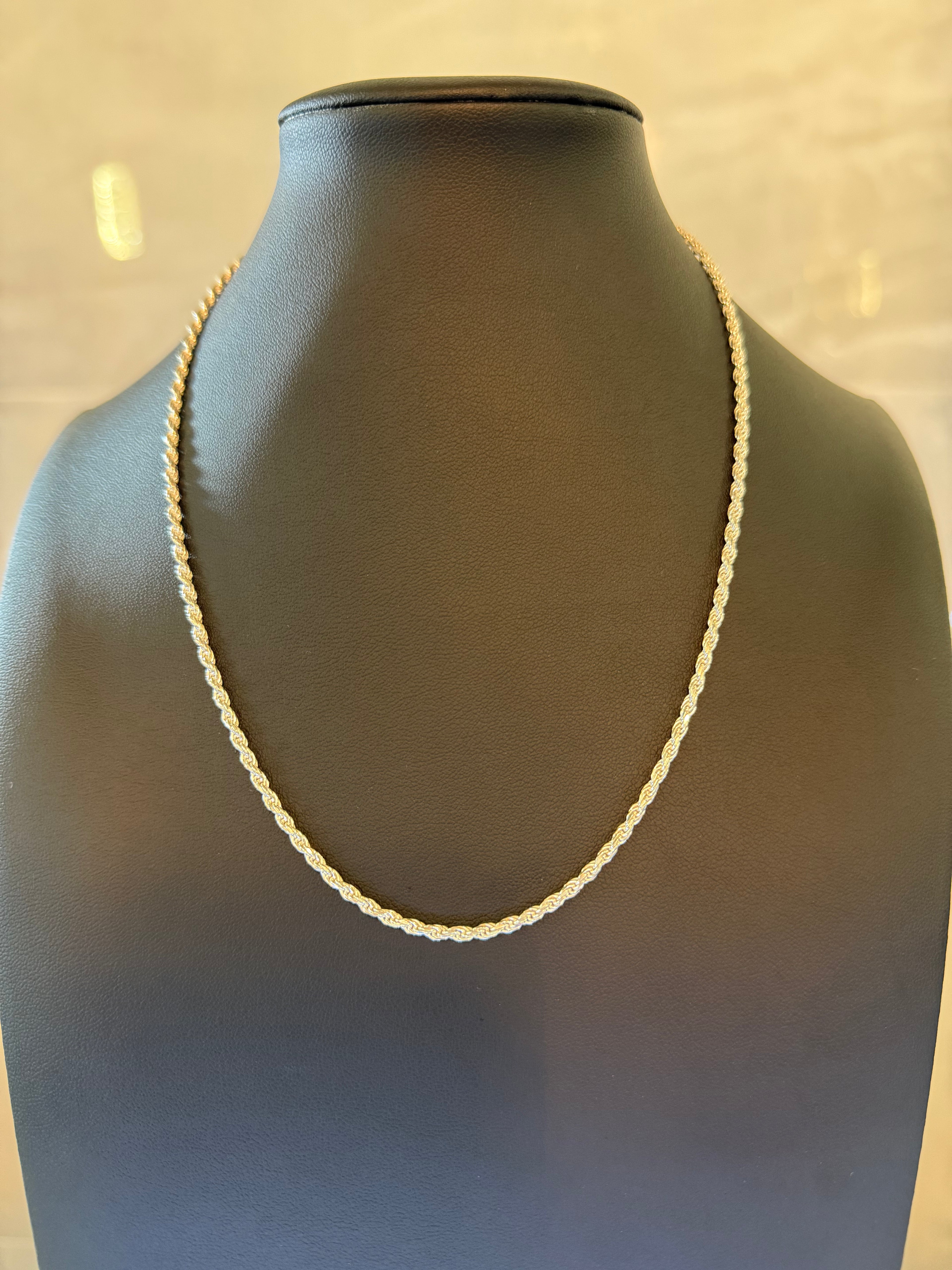 Sterling Silver Rope 2