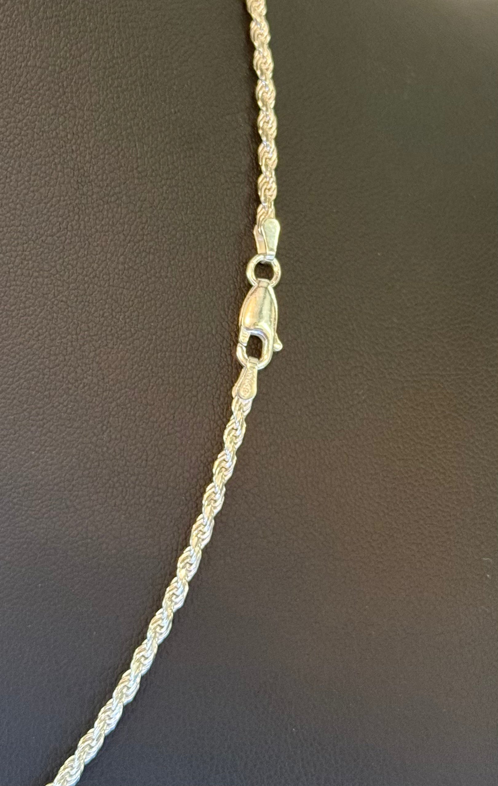 Sterling Silver Rope 2