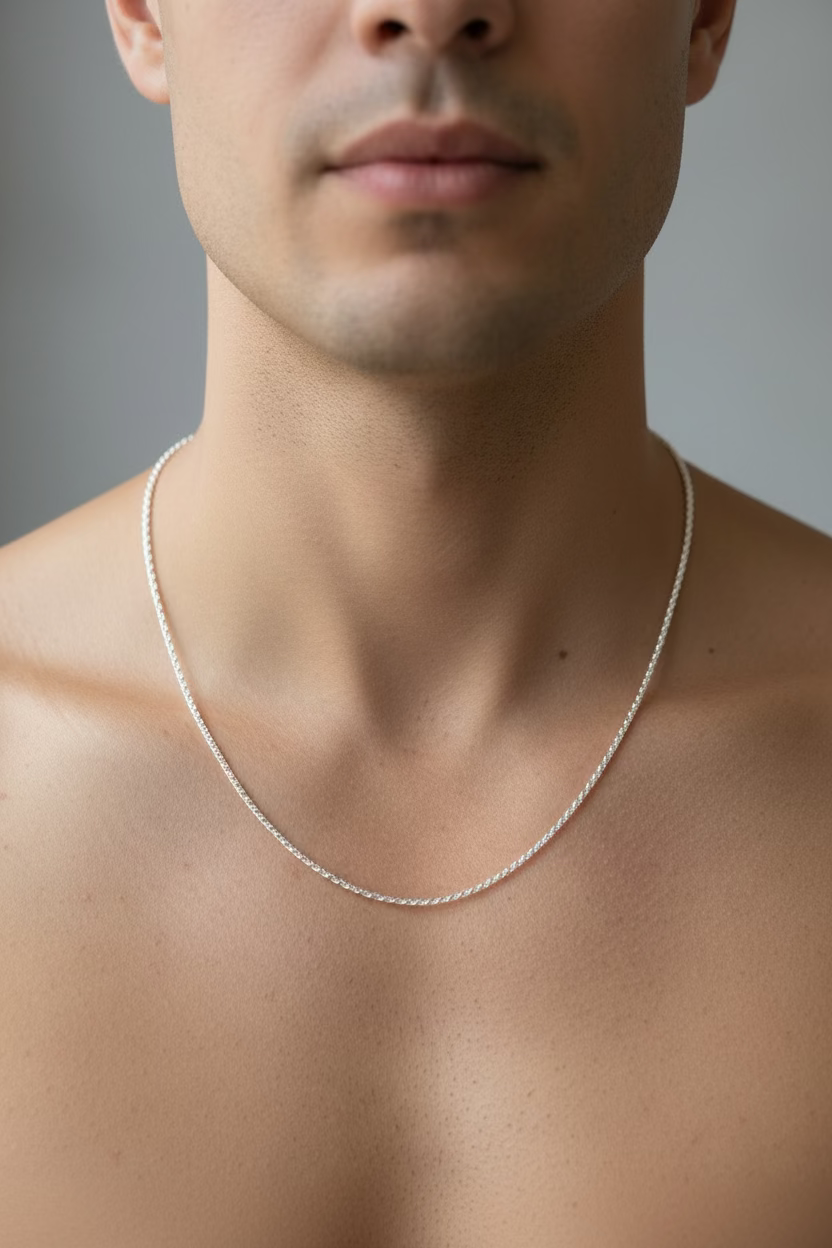 Sterling Silver Rope Chain 3