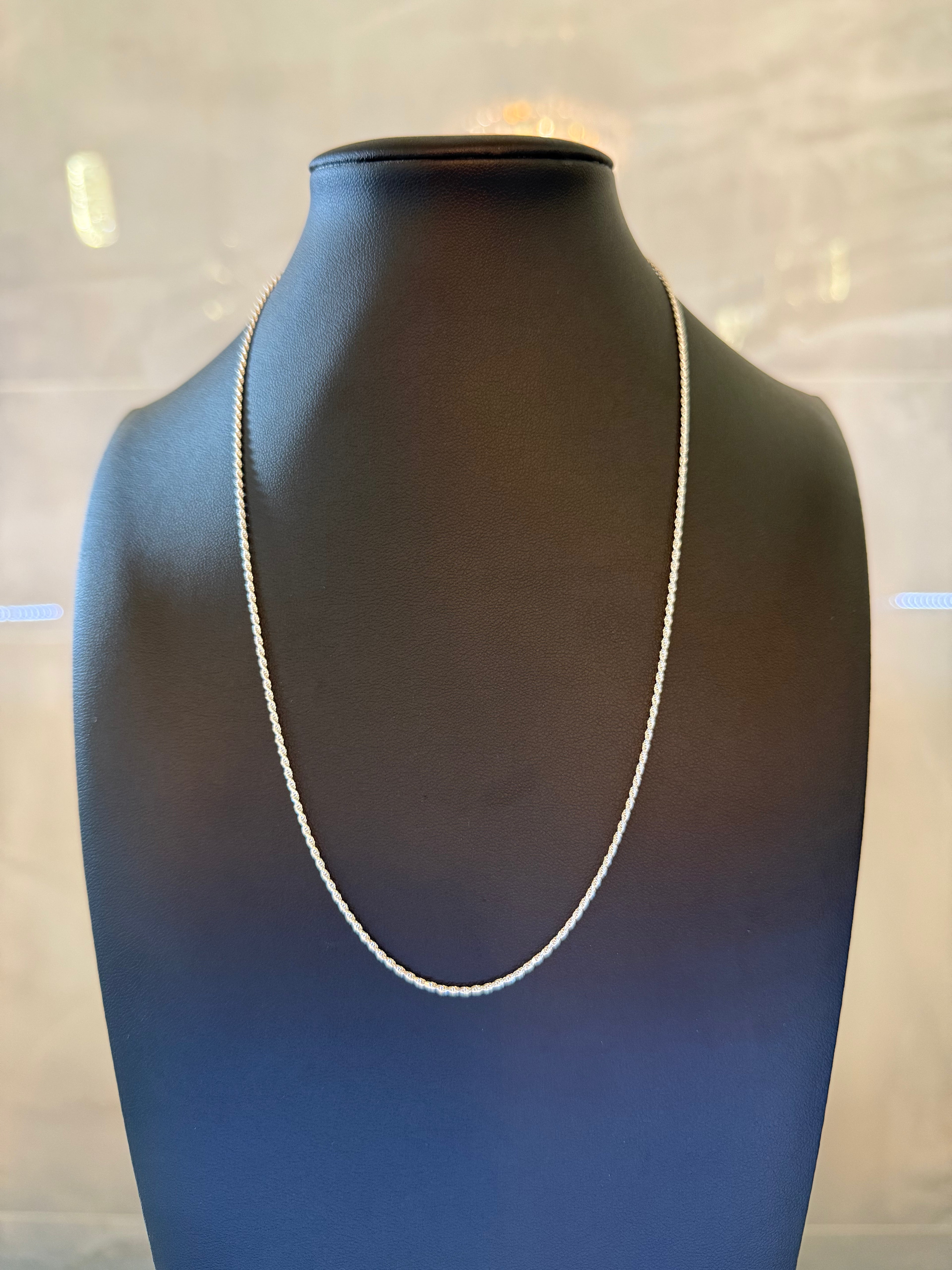 Sterling Silver Rope Chain 3